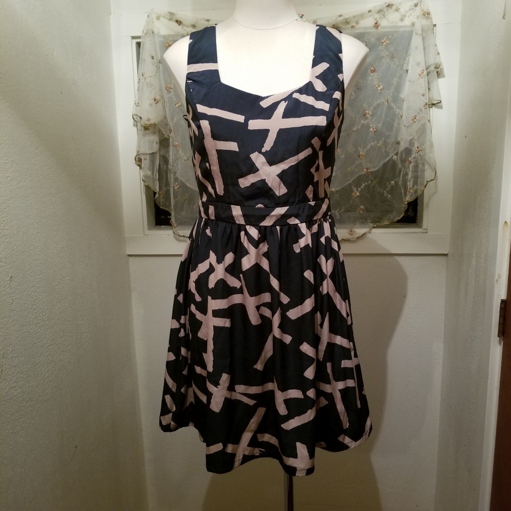 Sugarmint Crosses Cutout Dress